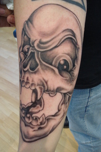 Tatto Skull Tattoo Death Art