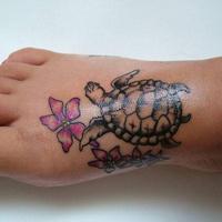 B 406813 Labels Feet tatto